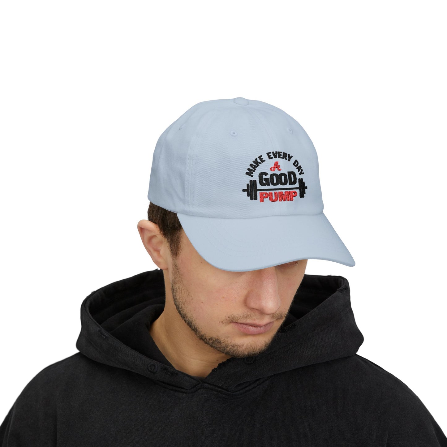 Motivational Dad Cap - "Make Every Day a Good Pump"