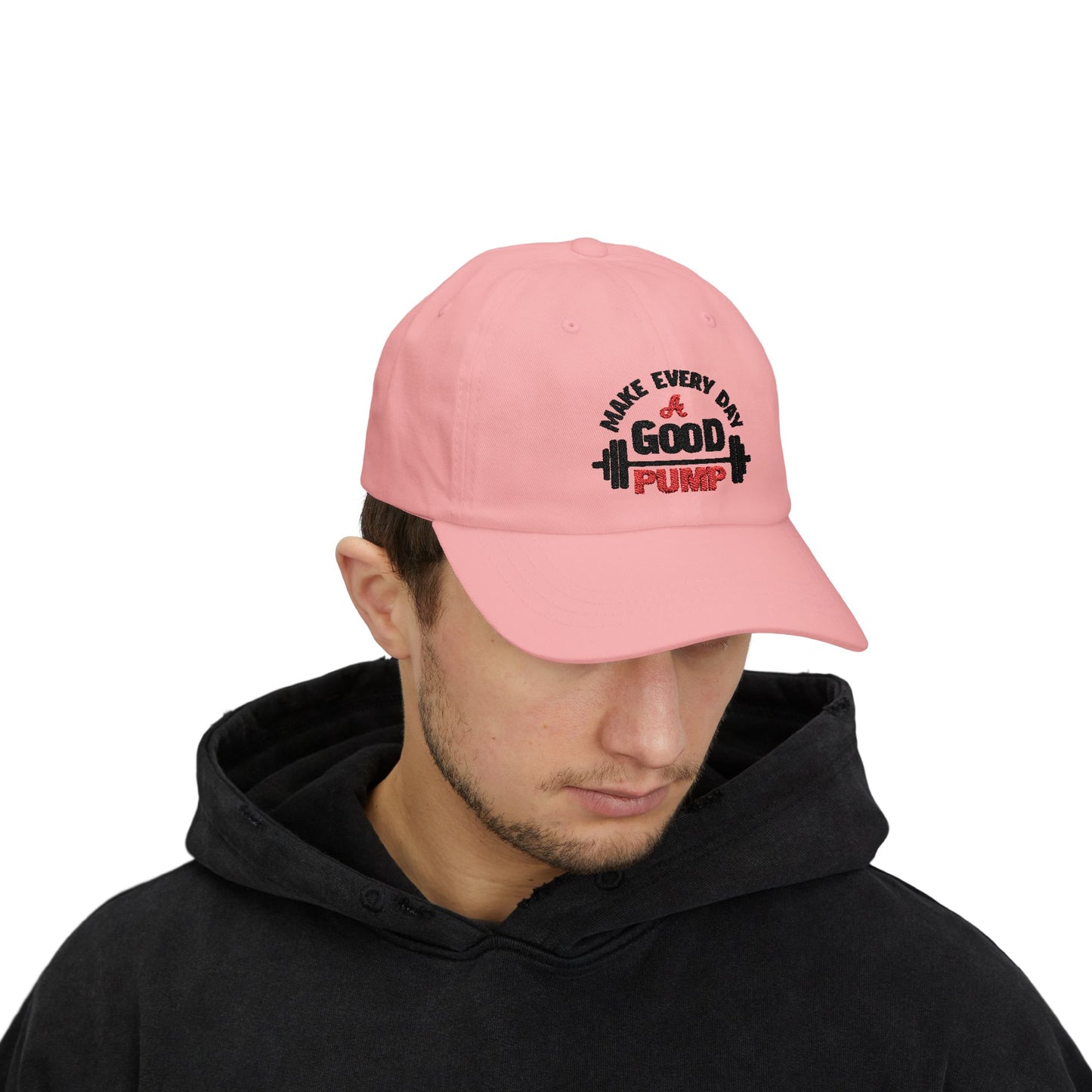 Motivational Dad Cap - "Make Every Day a Good Pump"