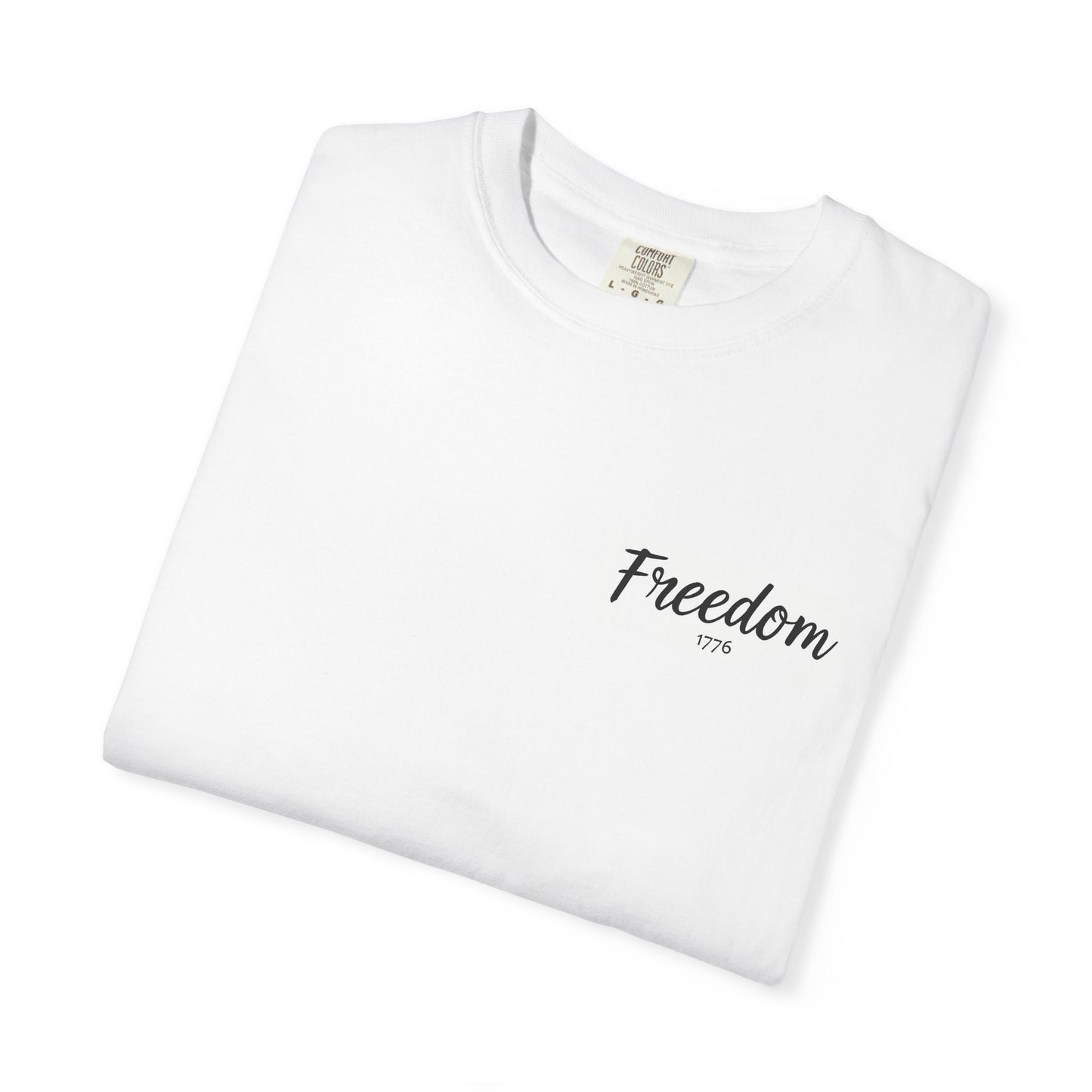 Freedom 1776 T-shirt | USA Flag Design, Perfect for Independence Day & Casual Wear