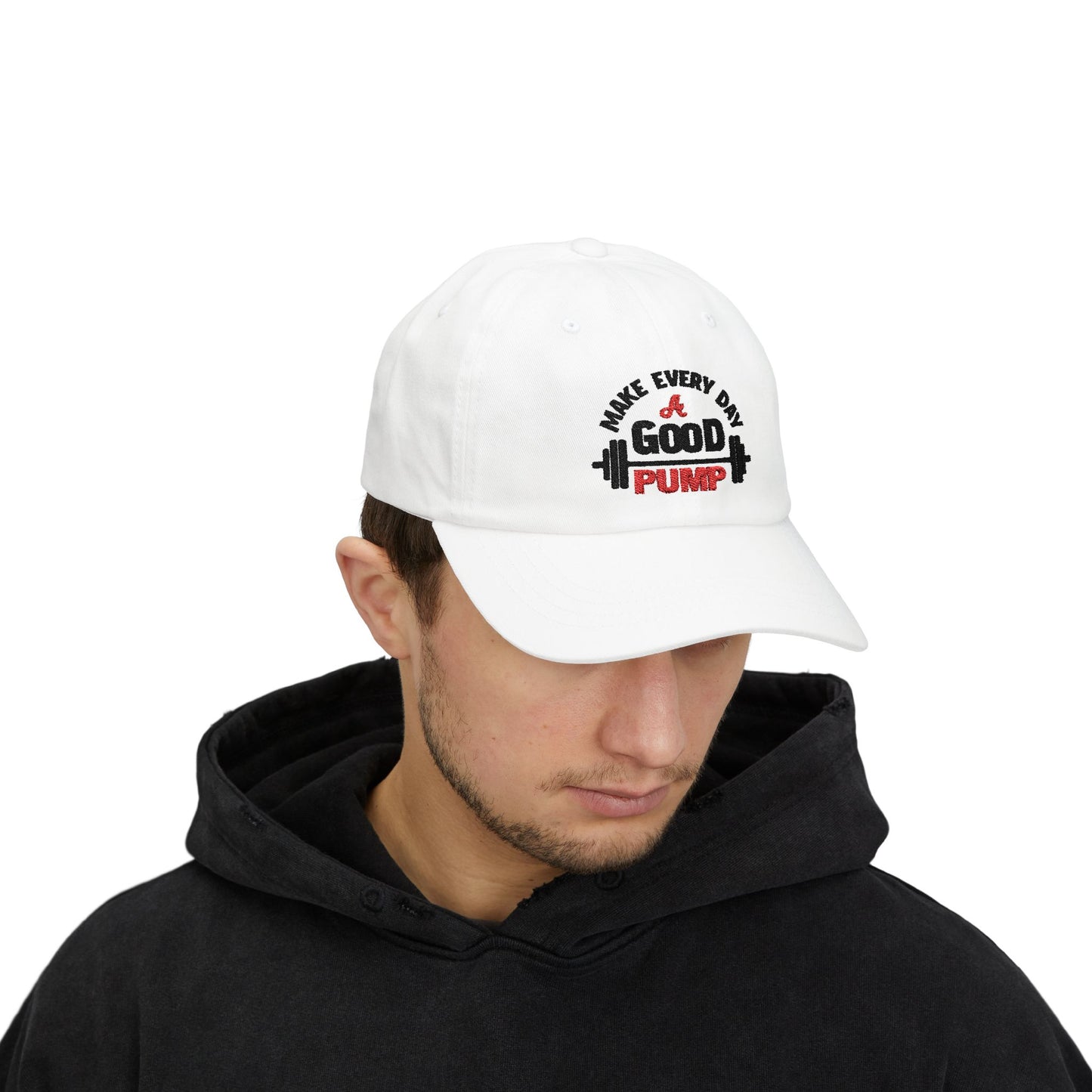 Motivational Dad Cap - "Make Every Day a Good Pump"