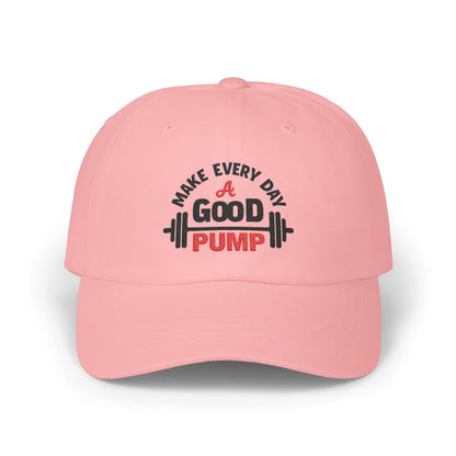 Motivational Dad Cap - "Make Every Day a Good Pump"