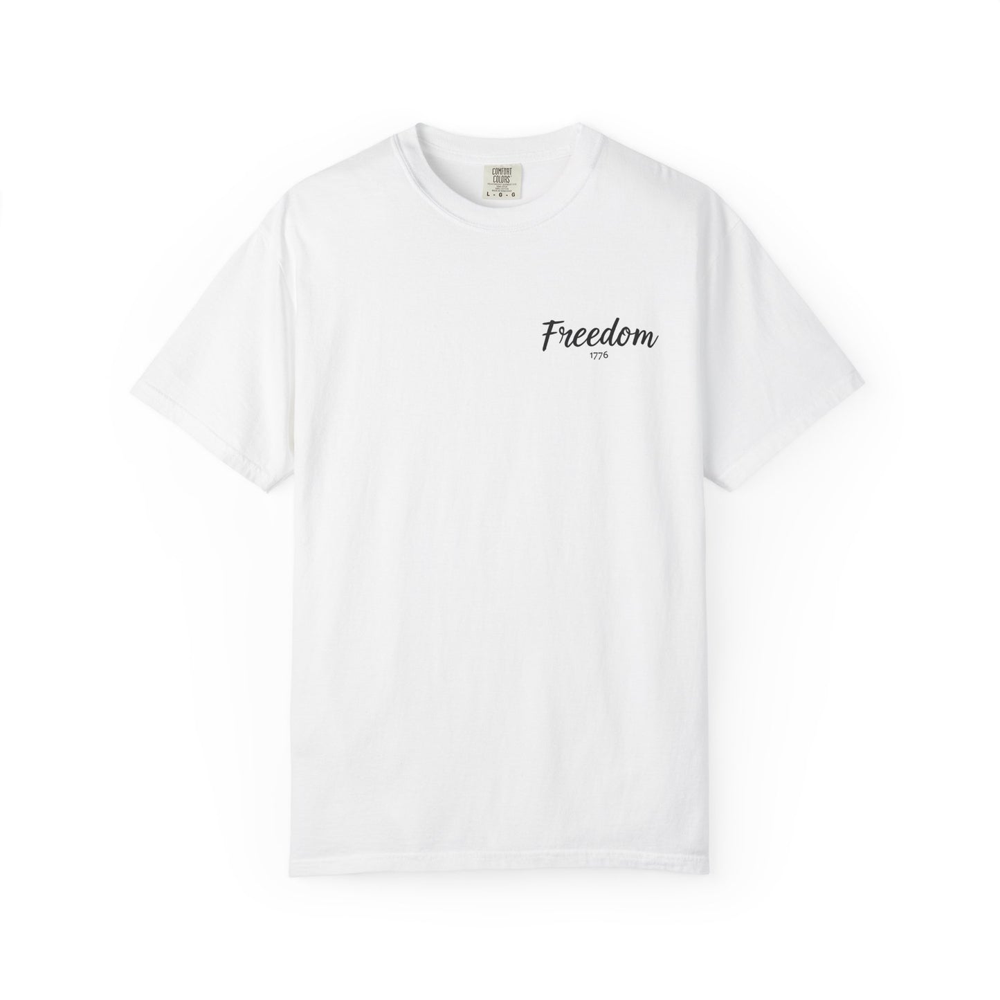Freedom 1776 T-shirt | USA Flag Design, Perfect for Independence Day & Casual Wear