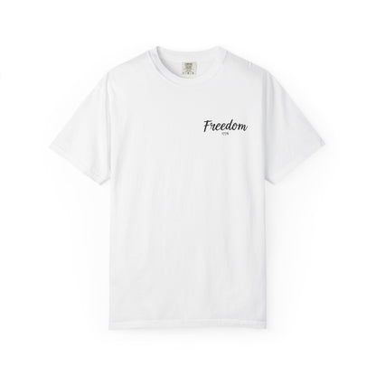 Freedom 1776 T-shirt | USA Flag Design, Perfect for Independence Day & Casual Wear