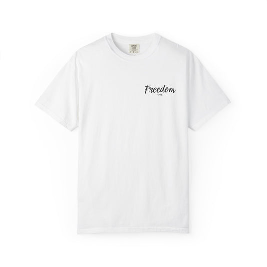 Freedom 1776 T-shirt | USA Flag Design, Perfect for Independence Day & Casual Wear
